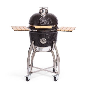 YAKINIKU MEDIUM 16 inch kamado grill incl. onderstel en zijtafels