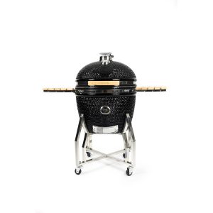 YAKINIKU XXLARGE 24 inch KAMADO GRILL INCL. ONDERSTEL ZIJTAFELS PRO SET EN HOES