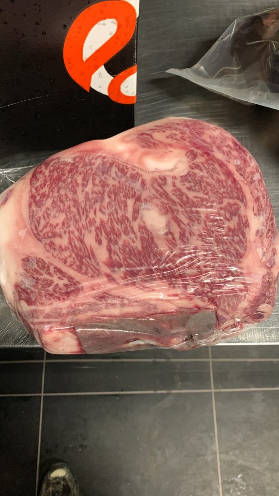 Japanese Wagyu ribeye Kagoshima A5