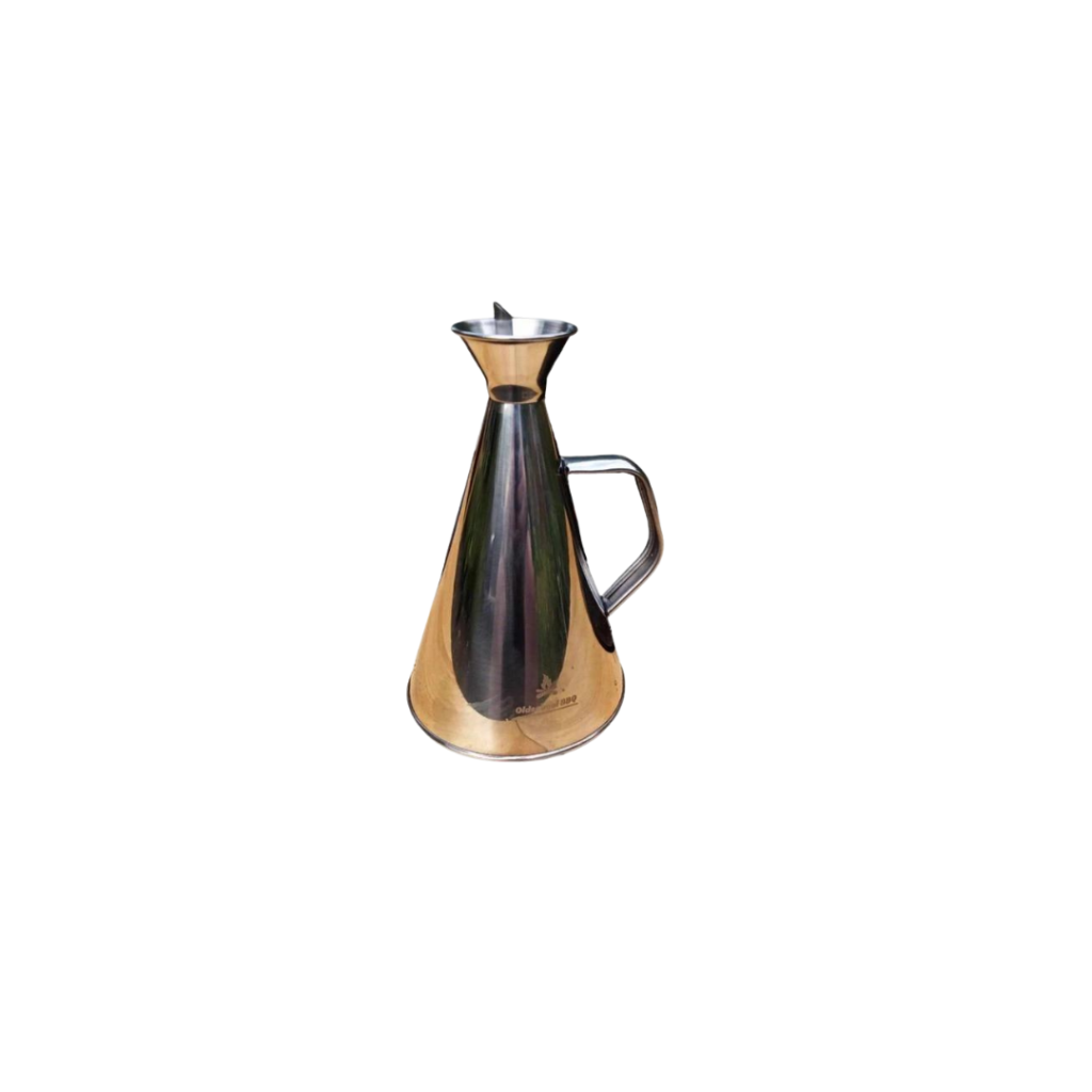 Oliekan 500ML Rvs Oldschool Bbq