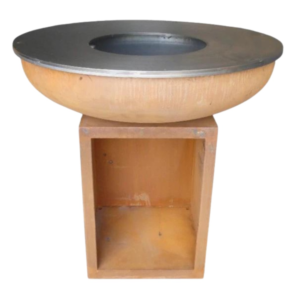 Plancha Hoog 90Cm Bakplaat 100Cm Hoog Oldschool Bbq