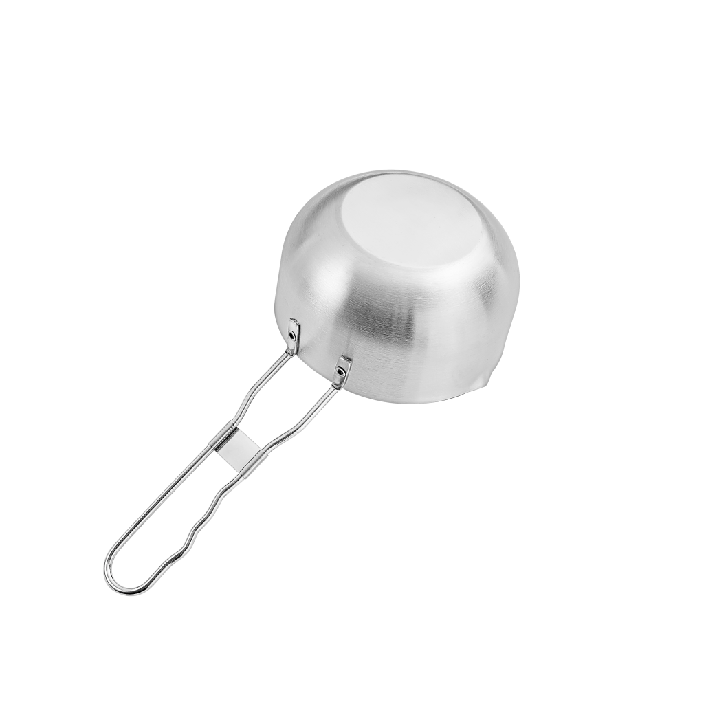 RVS Sauspannetje met silicone kwast