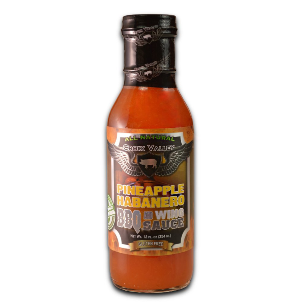 Croix Valley Pineapple Habanero BBQ & Wing Sauce