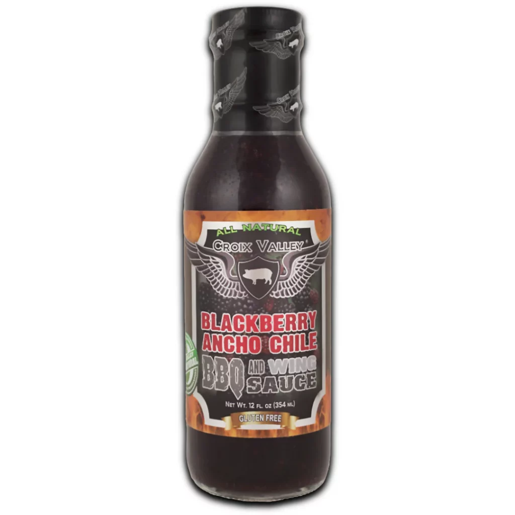 Croix Valley Blackberry Ancho Chile Bbq And Wing Sauce