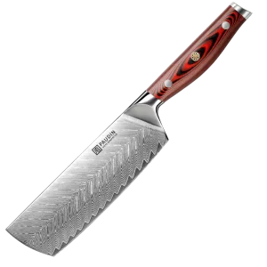 P5 Professioneel Damascus Nakiri mes 17,5 cm