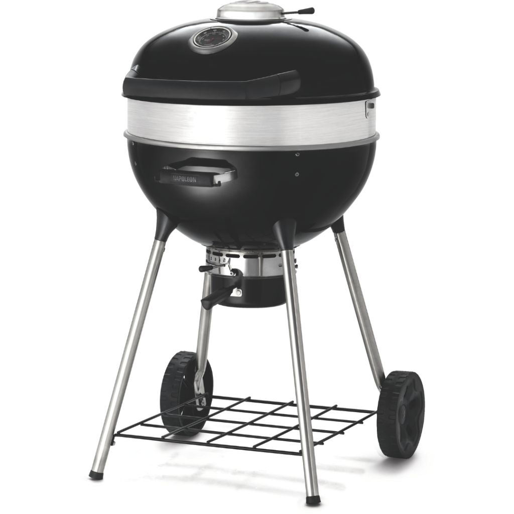 PRO22 houtskoolbarbecue Napoleon, zwart