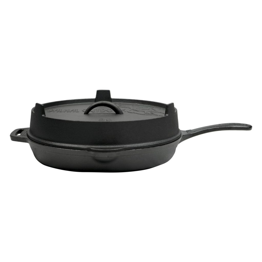 Deksel En Grill Skillet 30Cm Valhal Outdoor