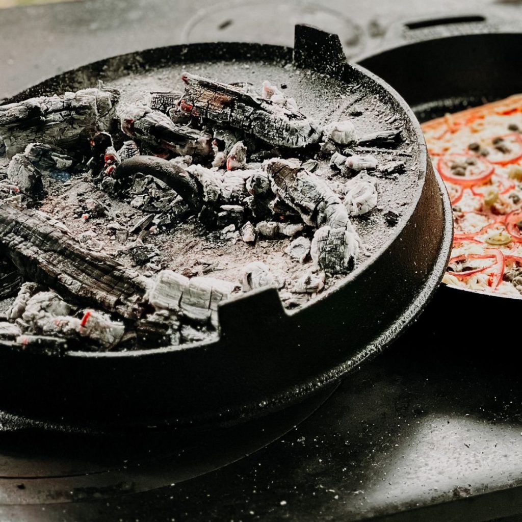Deksel En Grill Skillet 30Cm Valhal Outdoor