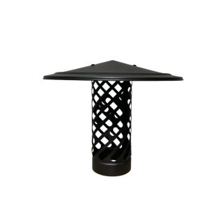 Regenkap – Zwart – Luxe - Pellet Buitenhaard