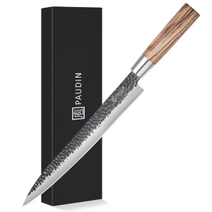 HB1 Hammered Black Vleesmes / Sashimi (27,5 cm)