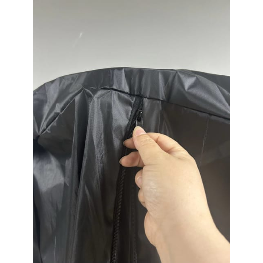 Regenhoes voor pellet buitenhaard Regenhoes voor pellet buitenhaard