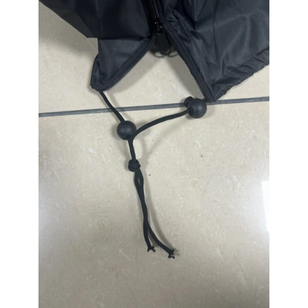 Regenhoes voor pellet buitenhaard Regenhoes voor pellet buitenhaard