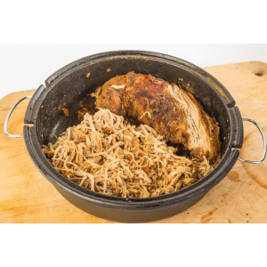 Pulled Pork in de dutch oven