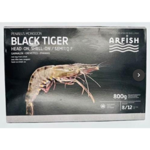 Gamba 8 - 12 arfish Black Tiger 1kg