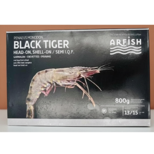 Gamba 13 - 15 afrist Black tiger 1kg