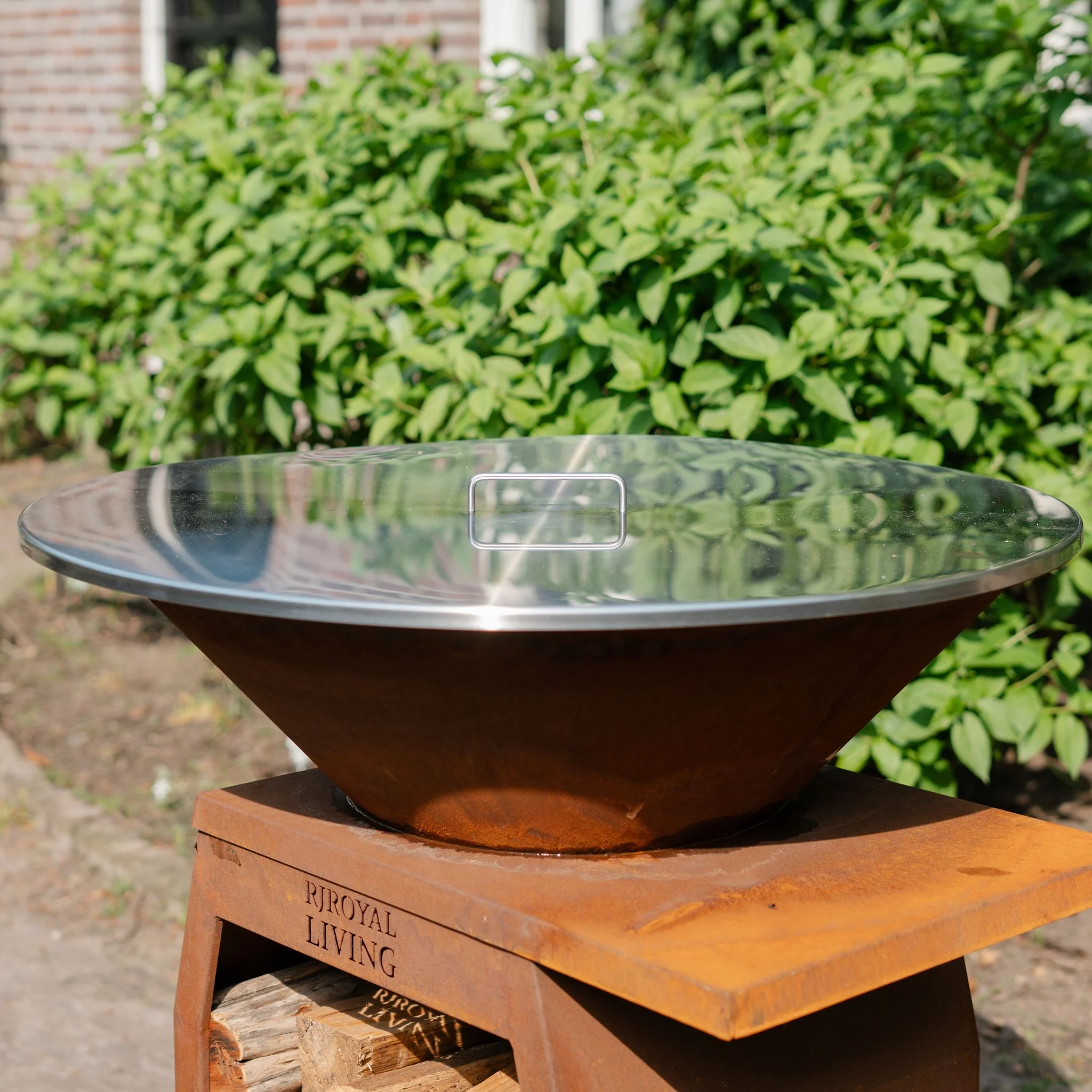 BBQ Plancha 80cm afdek plaat RVS 304 BBQ Plancha 80cm afdek plaat RVS 304