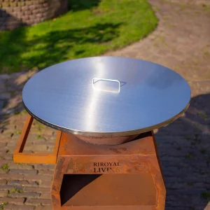 BBQ Plancha 70cm afdek plaat RVS 304