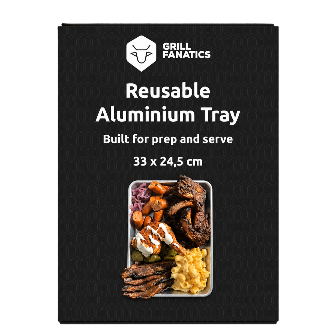 Herbruikbare Aluminium Tray | Grill Fanatics Herbruikbare Aluminium Tray | Grill Fanatics